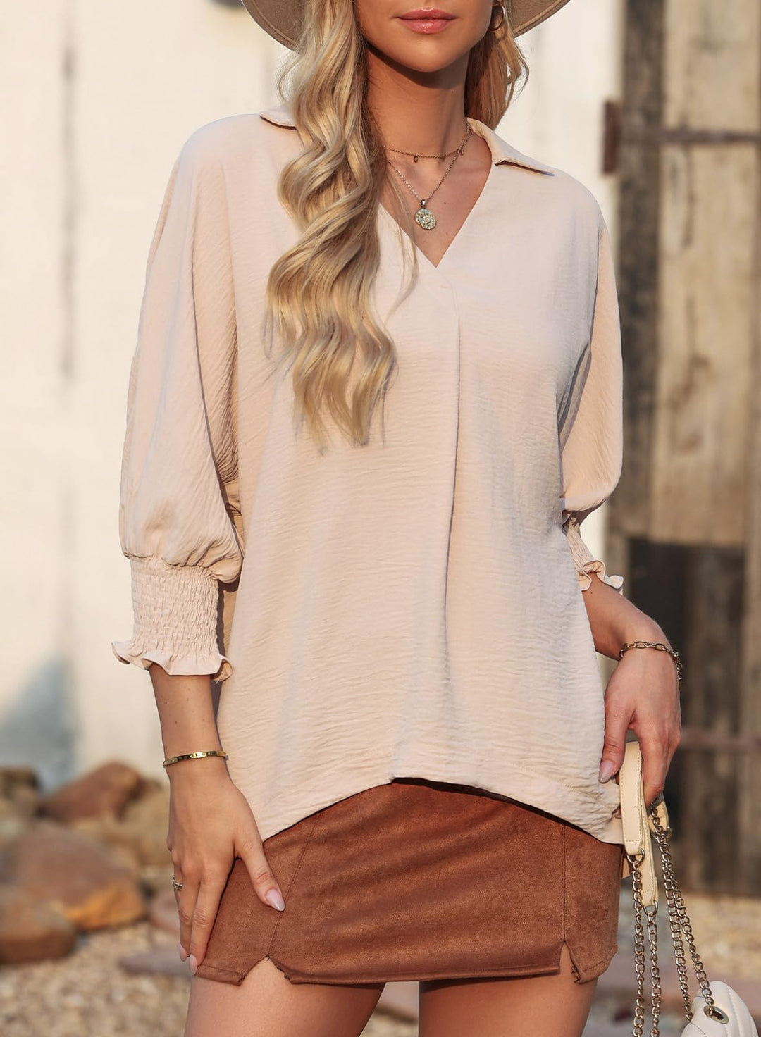 Aurelia | V-neck Blouse