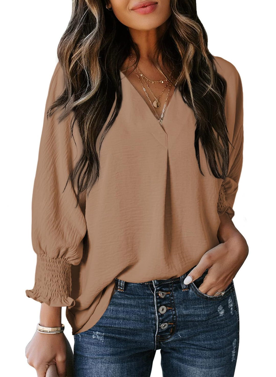 Aurelia | V-neck Blouse