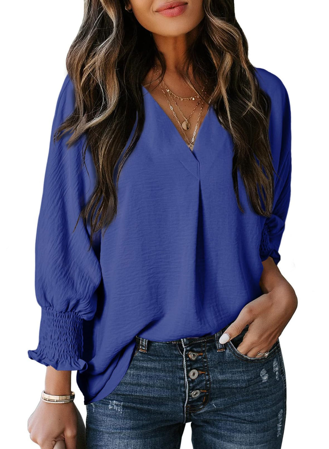 Aurelia | V-neck Blouse