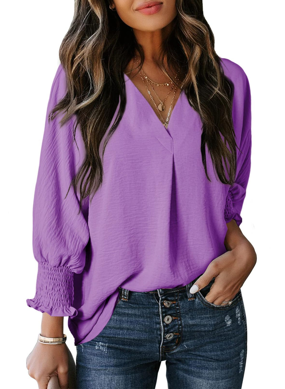 Aurelia | V-neck Blouse