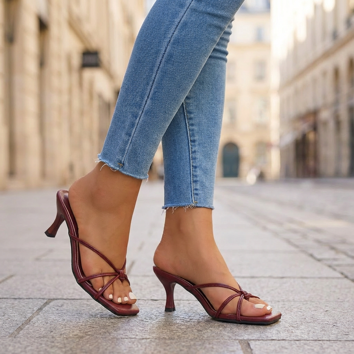 Brooklyn Toe Heeled Sandals