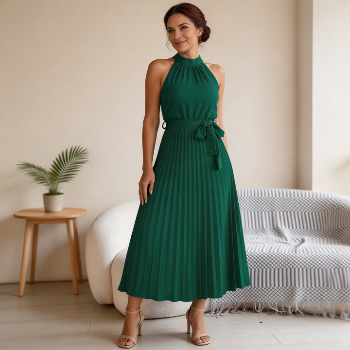Cedrine Pleated Dress