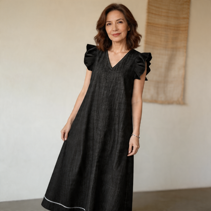 Alma Loose Fit Summer Maxi Dress