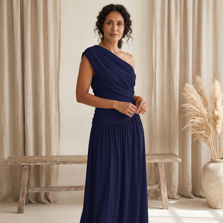 Mano One Shoulder Maxi Dress