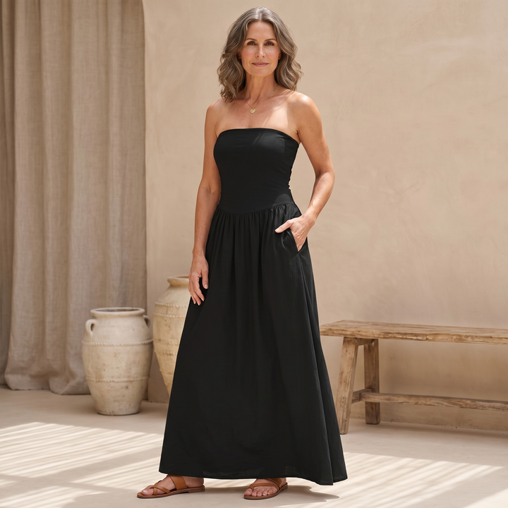 Inah Sleeveless Tube Dress