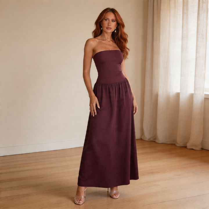 Inah Sleeveless Tube Dress