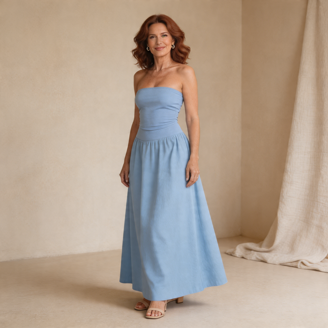 Inah Sleeveless Tube Dress