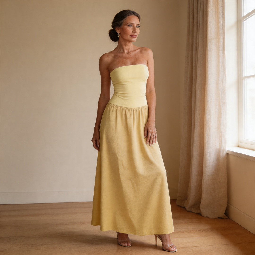Inah Sleeveless Tube Dress