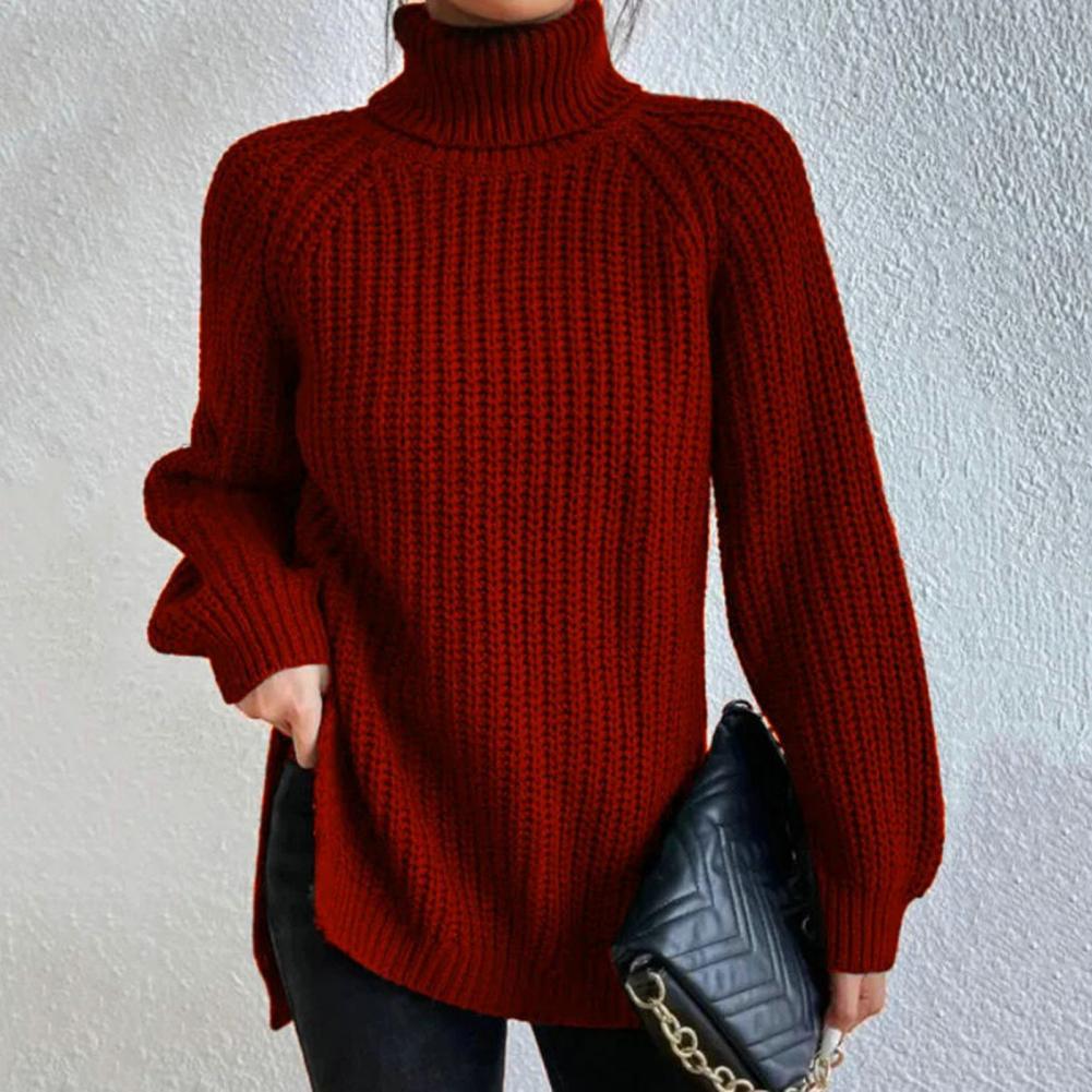 Averine | Elegant Turtleneck Knit Sweater