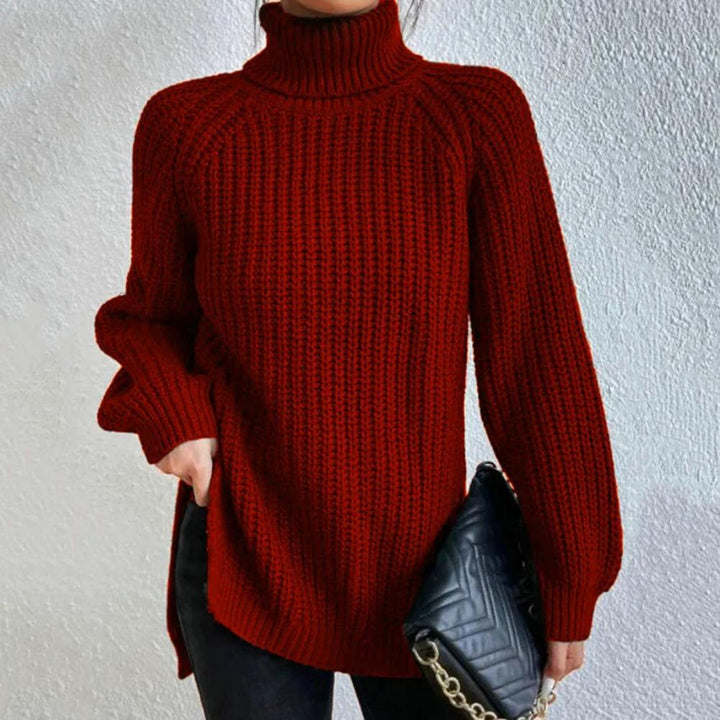 Averine | Elegant Turtleneck Knit Sweater