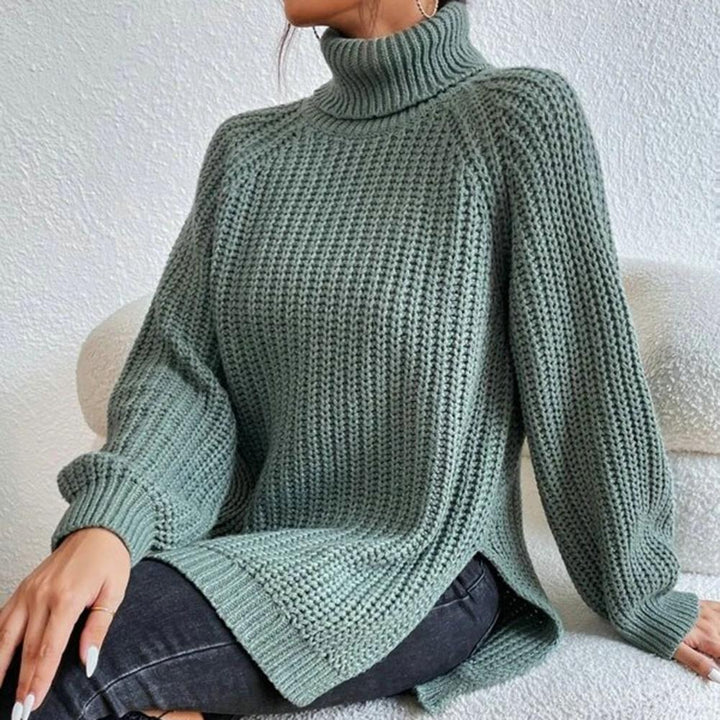 Averine | Elegant Turtleneck Knit Sweater